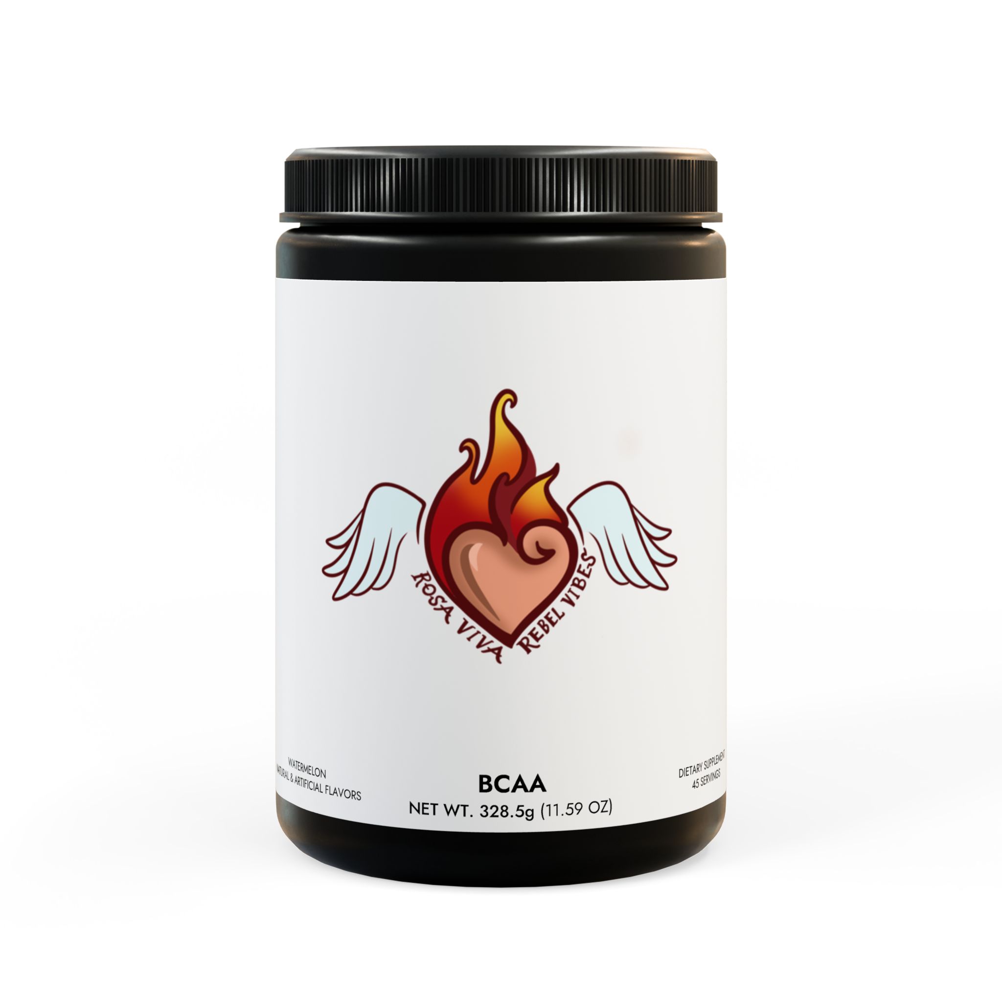BCAA Supplement, Watermelon (325g, 11.46oz, 45 servings)