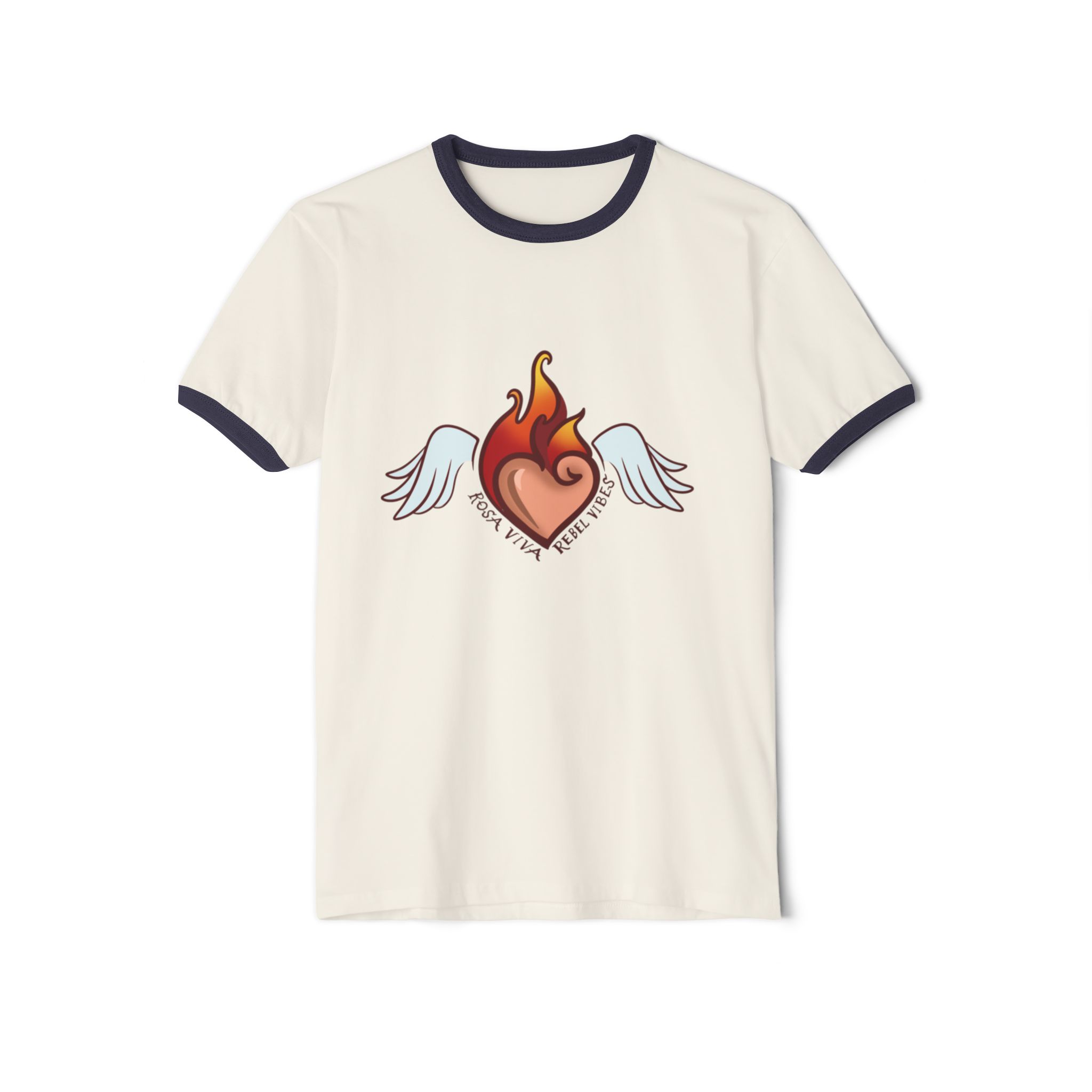 Unisex Cotton Ringer T-Shirt